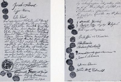 Bitte um Gew�hrung der B�rgerrechte 1797