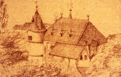 Zeichnung des Knstlers Gebhardt-Rathenau